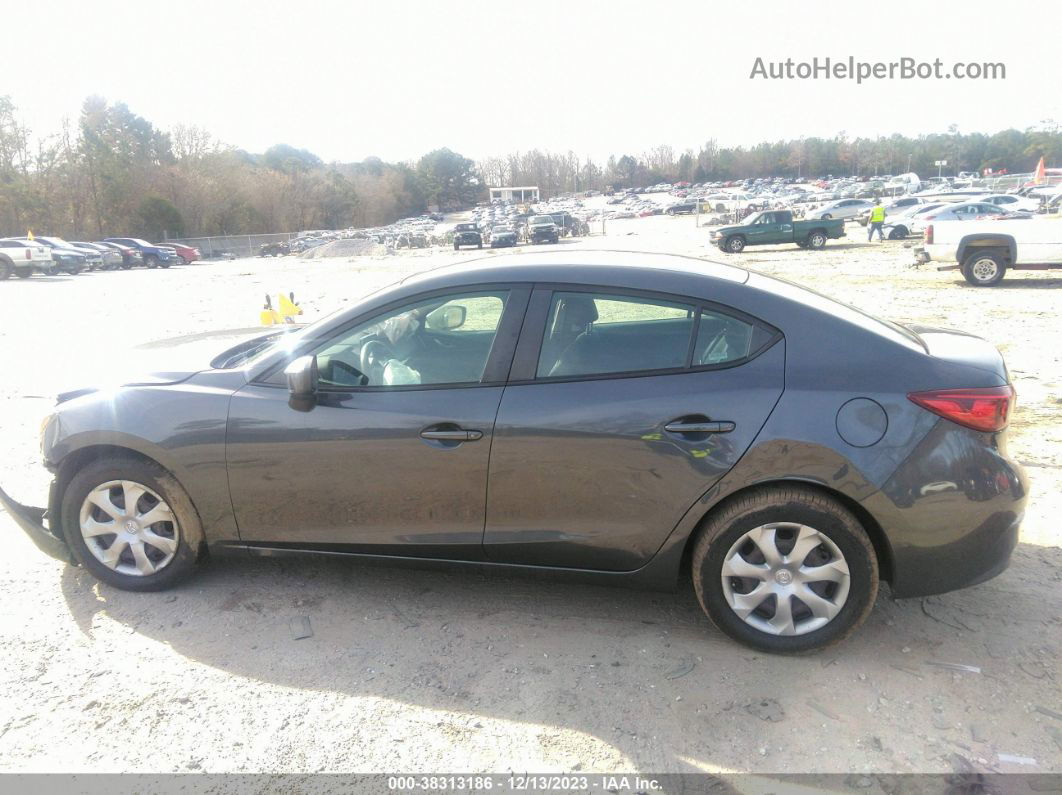 2015 Mazda Mazda3 I Sport Gray vin: 3MZBM1U74FM158208