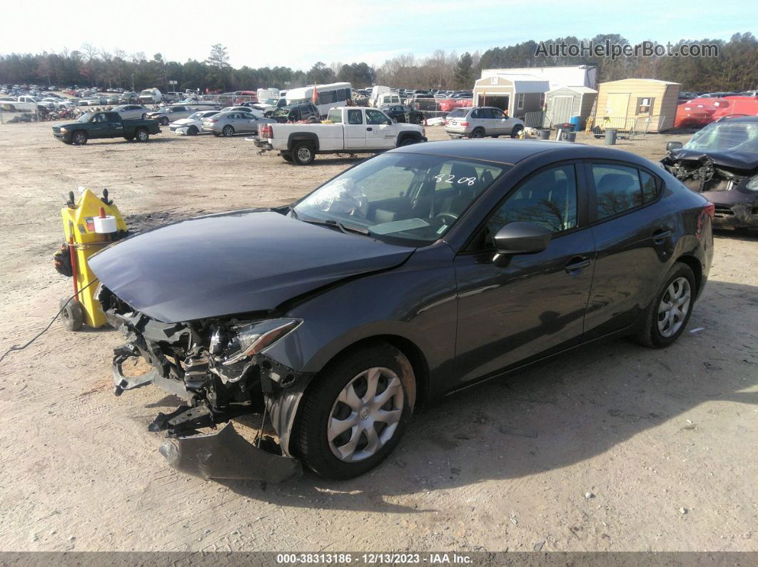 2015 Mazda Mazda3 I Sport Gray vin: 3MZBM1U74FM158208