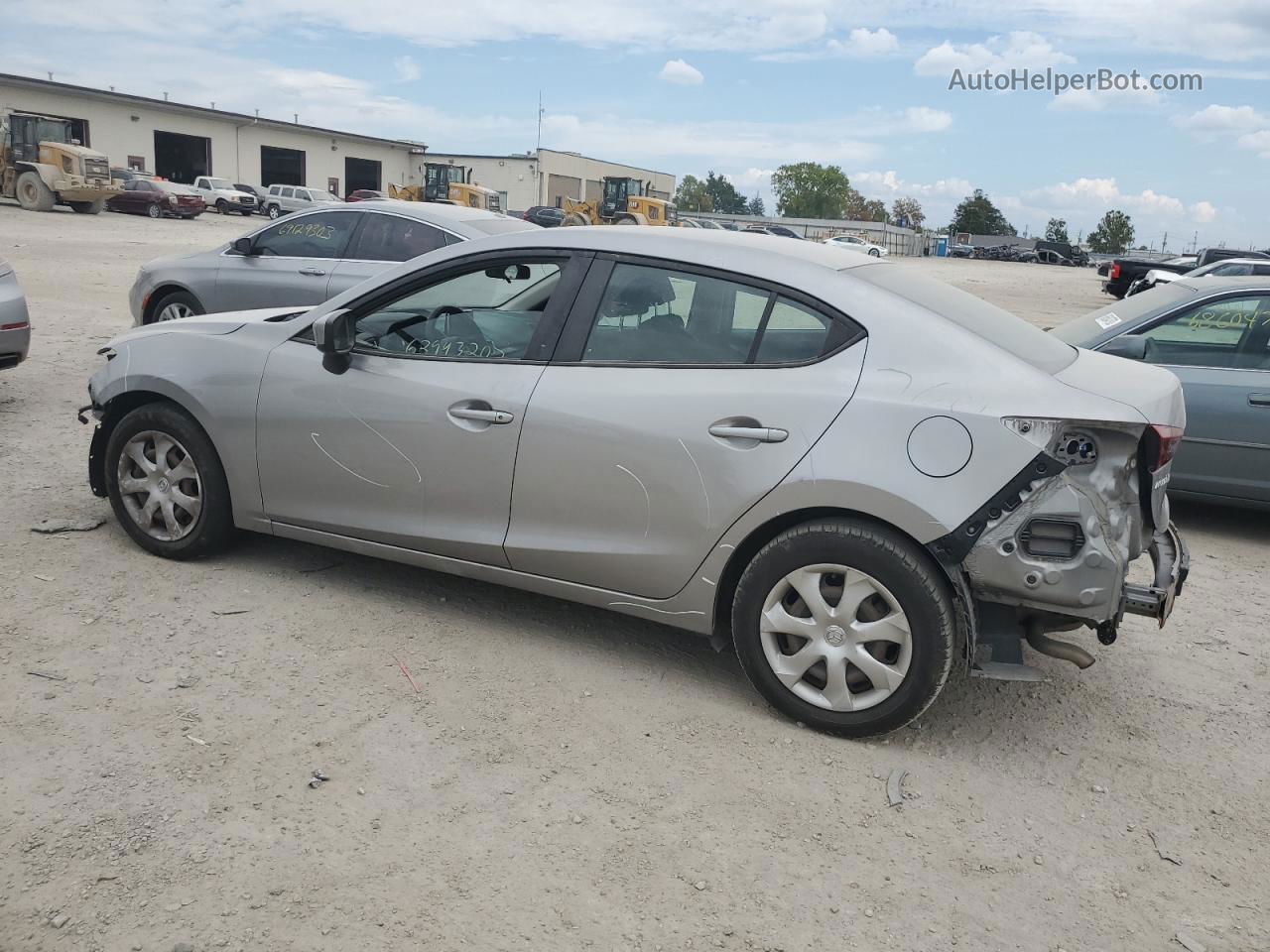 2015 Mazda 3 Sport Silver vin: 3MZBM1U74FM164171