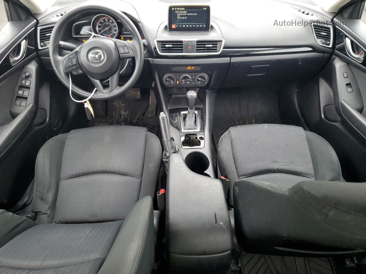 2015 Mazda 3 Sport Белый vin: 3MZBM1U74FM165823