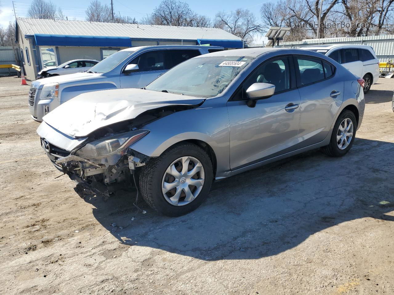 2015 Mazda 3 Sport Silver vin: 3MZBM1U74FM190978