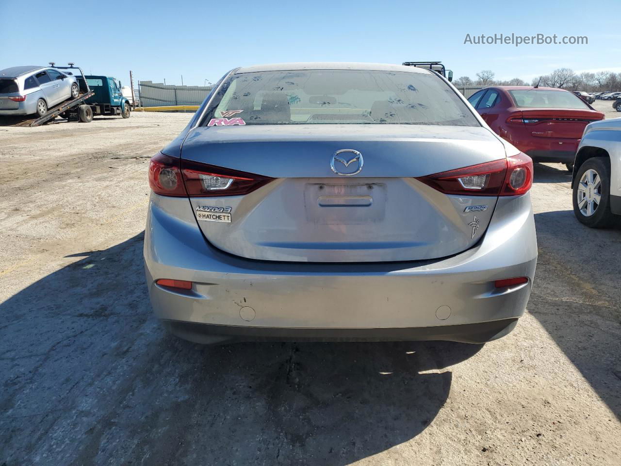 2015 Mazda 3 Sport Silver vin: 3MZBM1U74FM190978