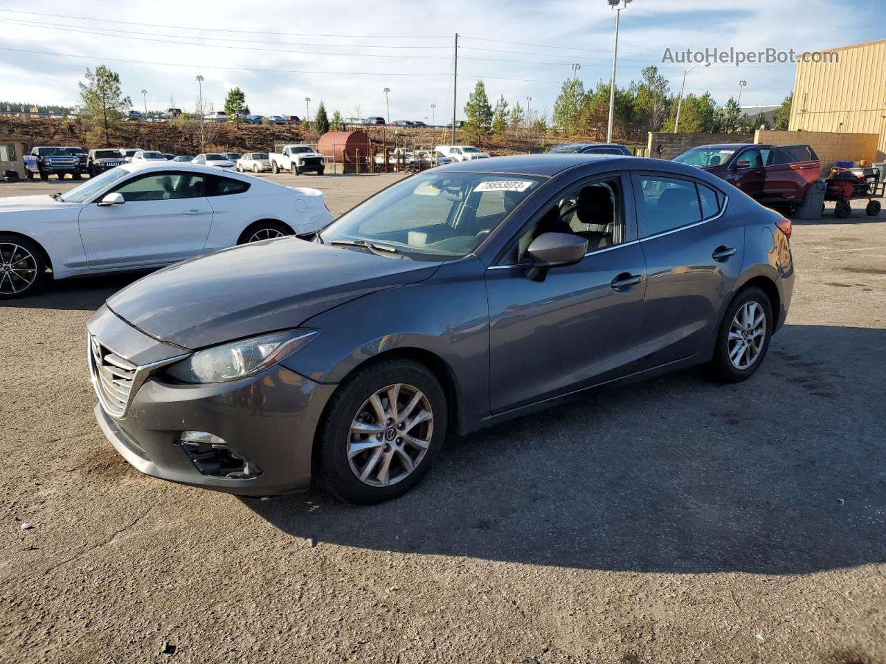 2016 Mazda 3 Sport Charcoal vin: 3MZBM1U74GM265910