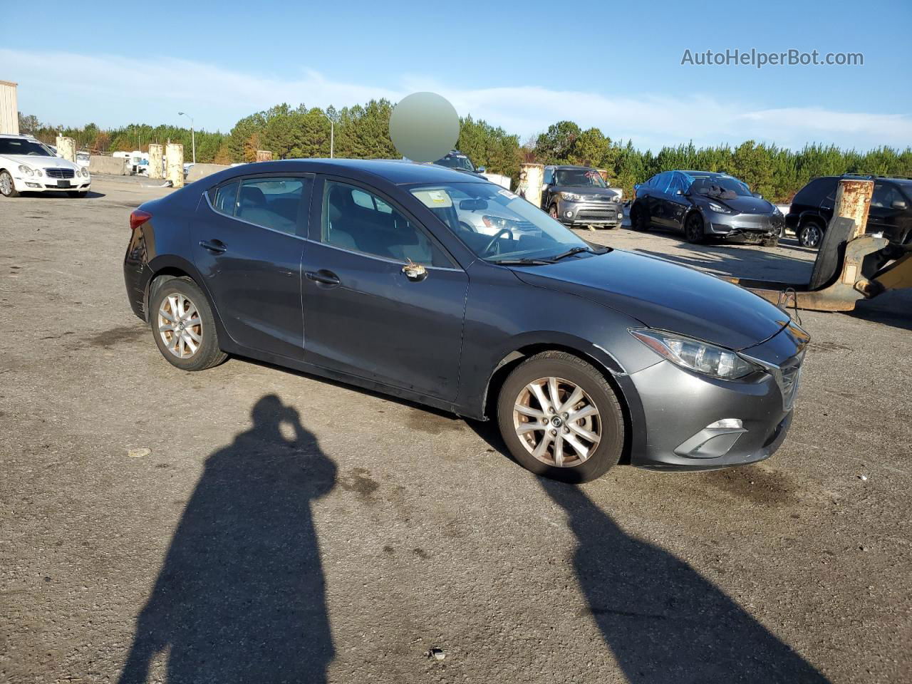 2016 Mazda 3 Sport Charcoal vin: 3MZBM1U74GM265910