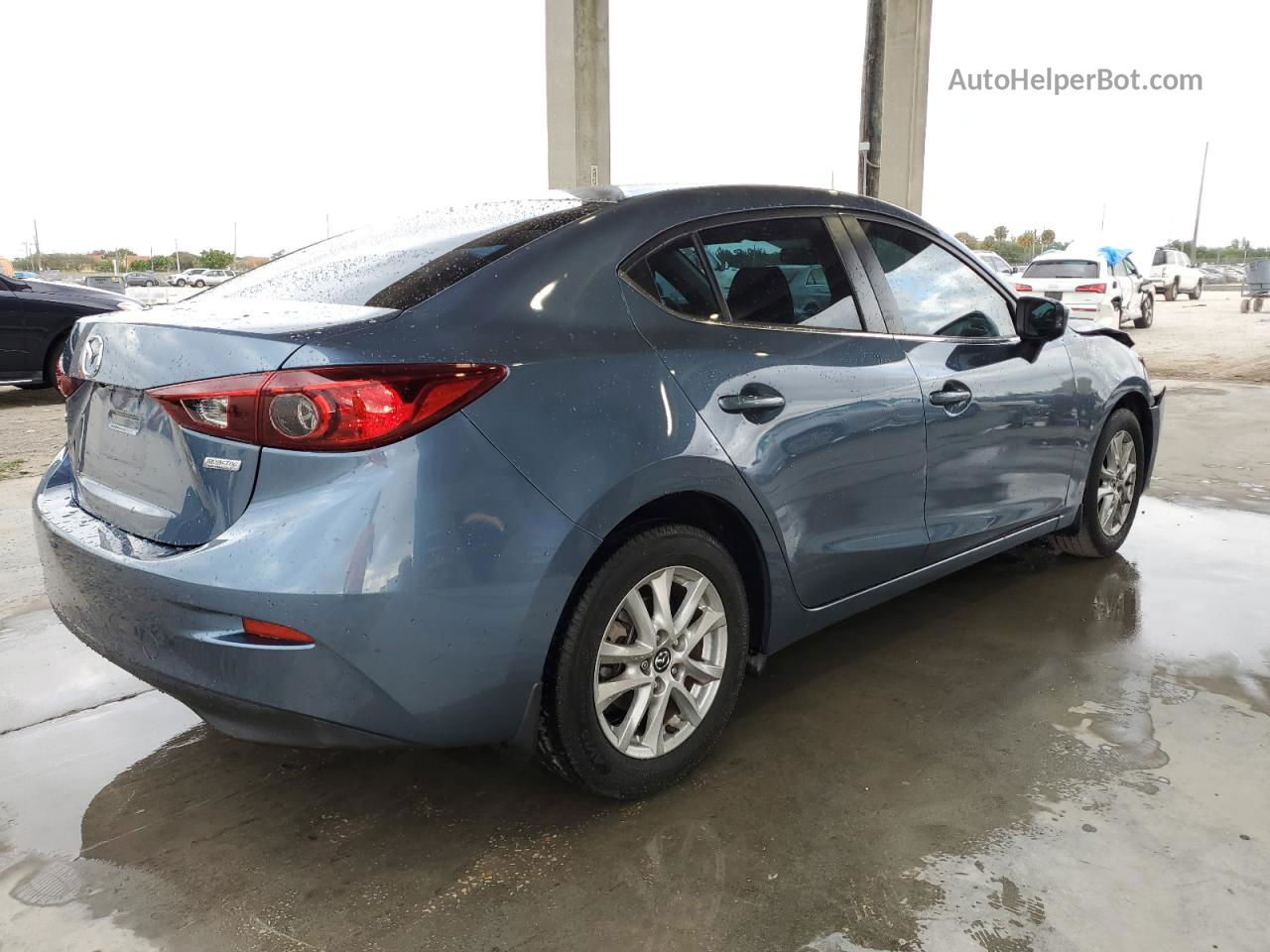 2016 Mazda 3 Sport Blue vin: 3MZBM1U74GM279466