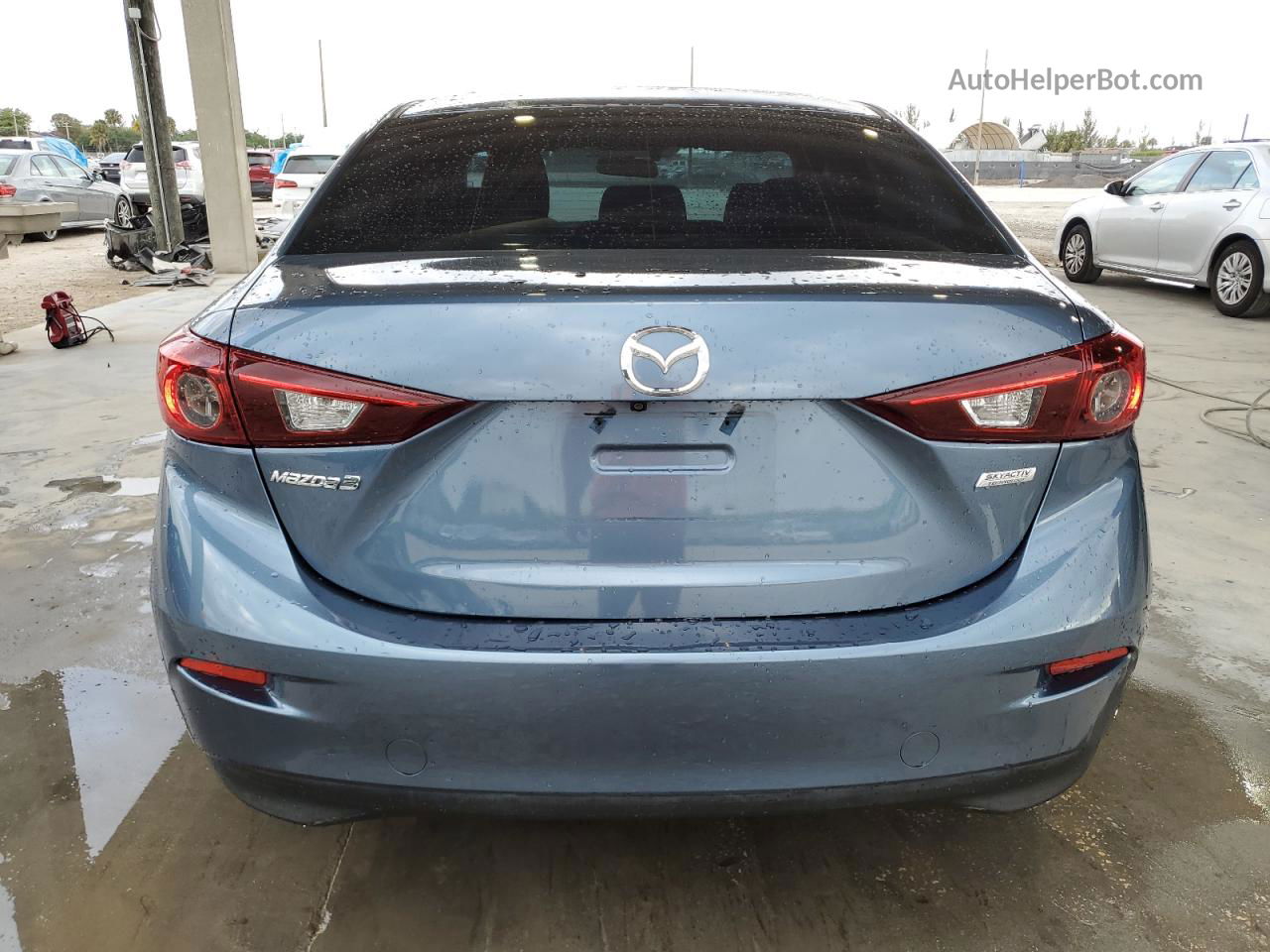 2016 Mazda 3 Sport Синий vin: 3MZBM1U74GM279466