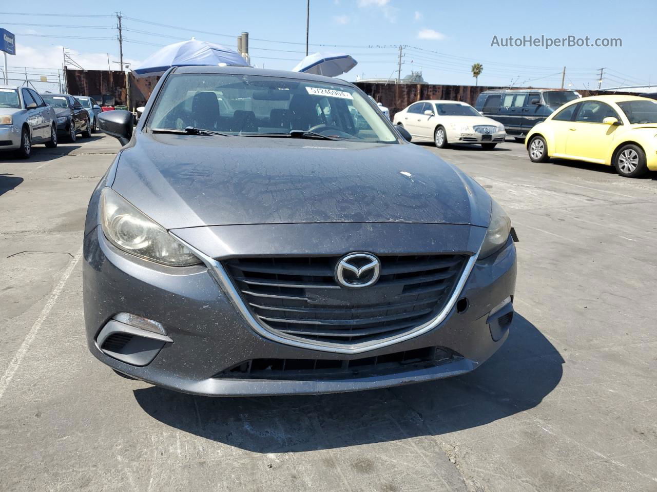 2015 Mazda 3 Sport Угольный vin: 3MZBM1U75FM143118