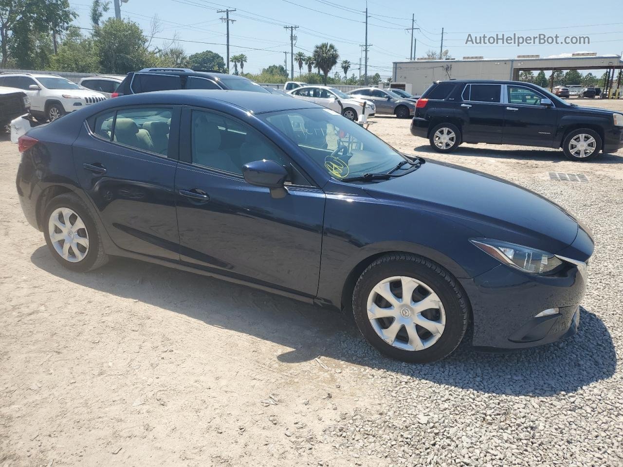 2015 Mazda 3 Sport Blue vin: 3MZBM1U75FM220117