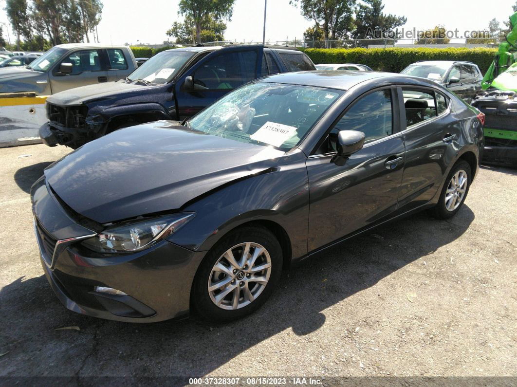 2016 Mazda Mazda3 I Sport Gray vin: 3MZBM1U75GM301569