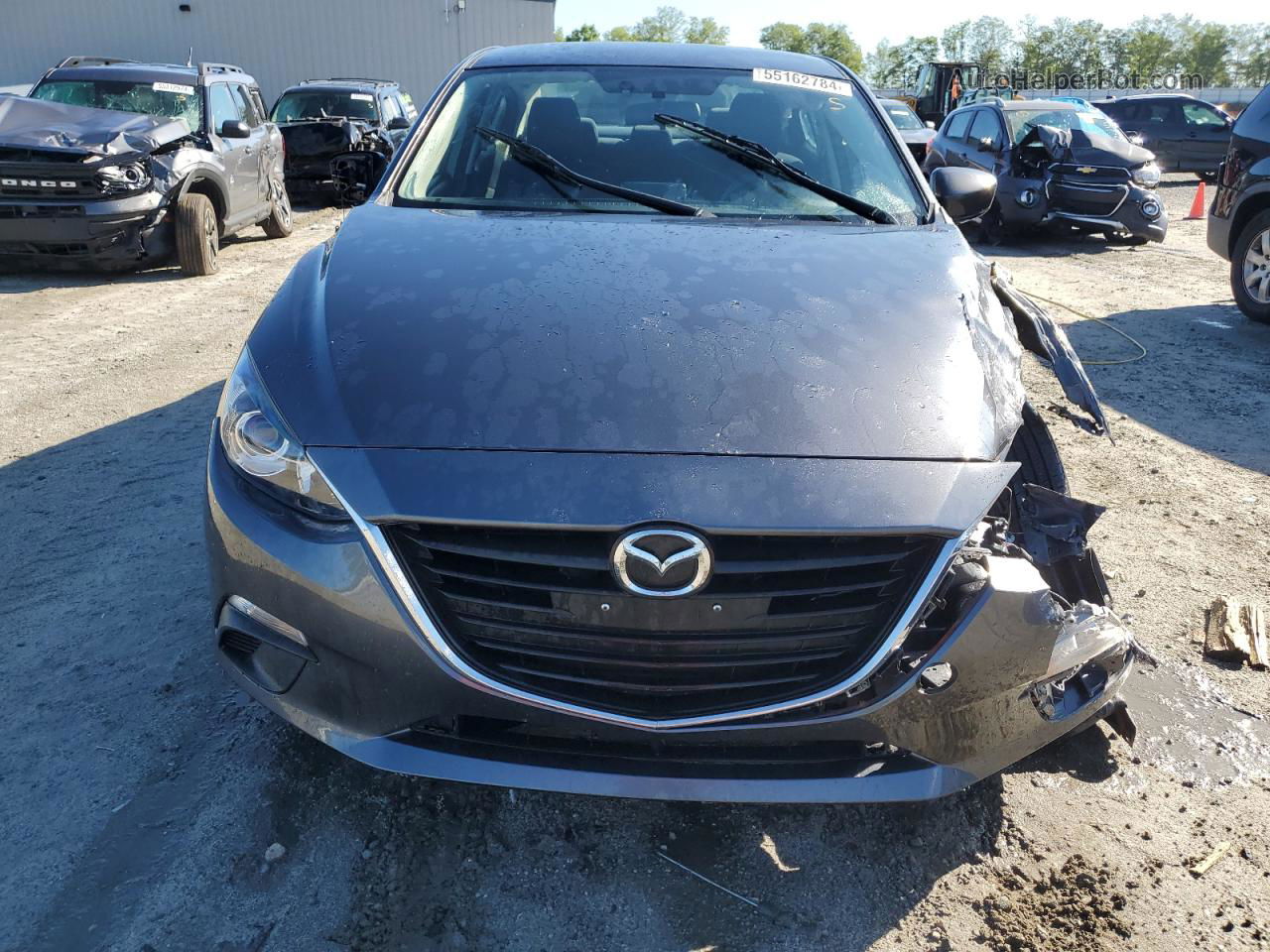 2016 Mazda 3 Sport Gray vin: 3MZBM1U75GM308344