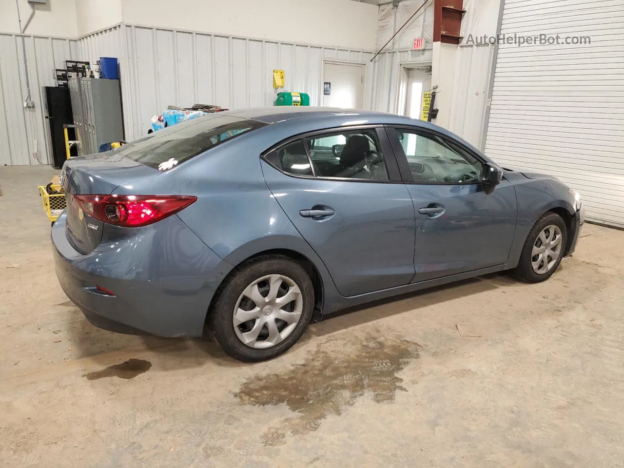 2014 Mazda 3 Sport Blue vin: 3MZBM1U76EM100504
