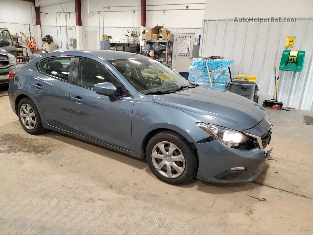 2014 Mazda 3 Sport Blue vin: 3MZBM1U76EM100504