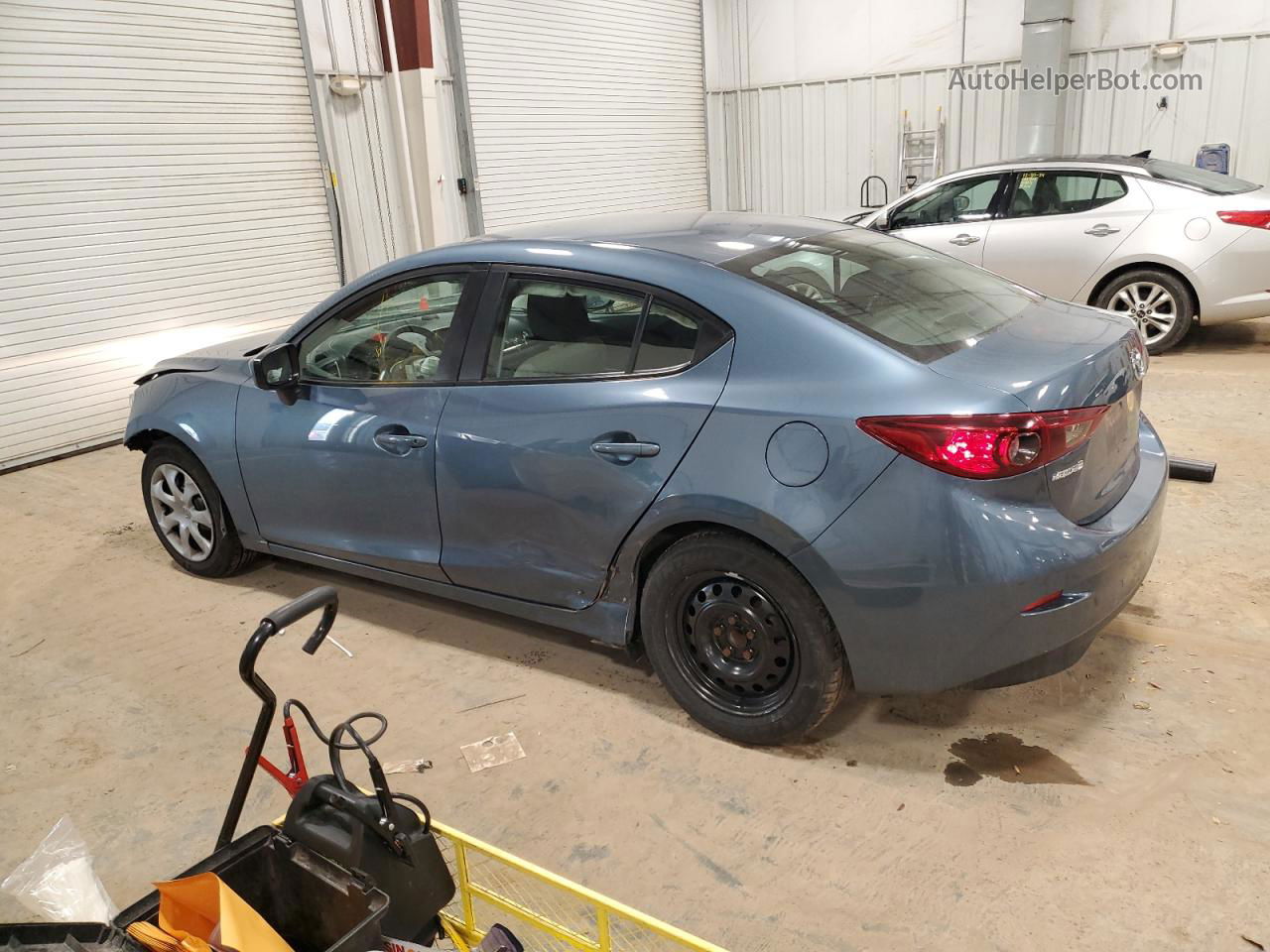 2014 Mazda 3 Sport Blue vin: 3MZBM1U76EM100504