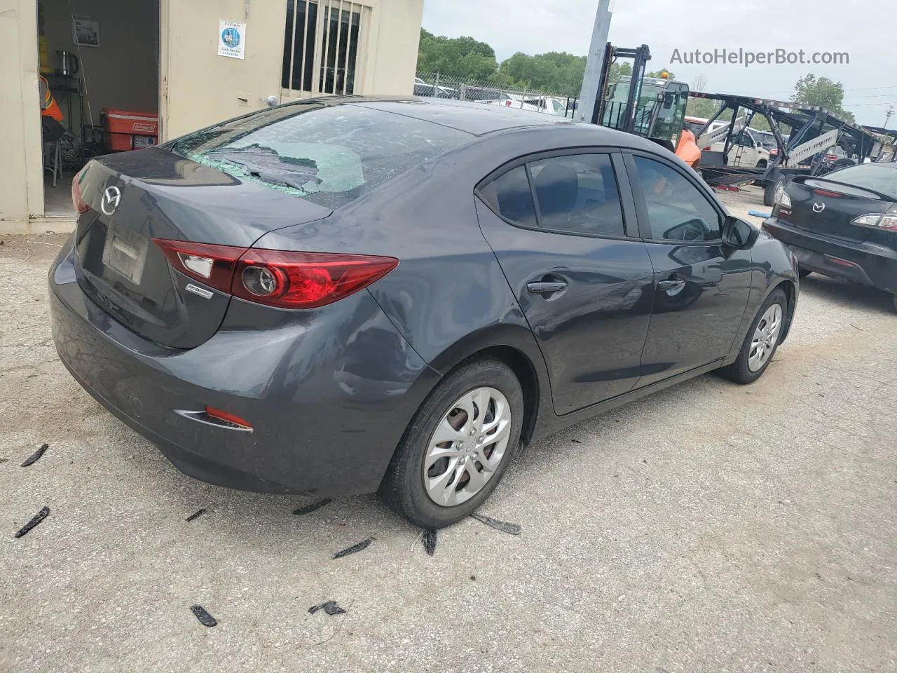 2014 Mazda 3 Sport Серый vin: 3MZBM1U76EM103693