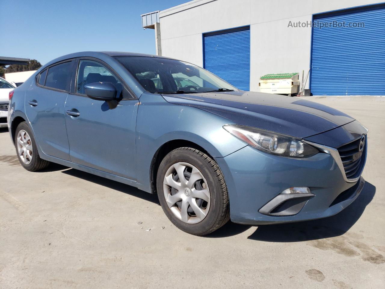 2015 Mazda 3 Sport Blue vin: 3MZBM1U76FM128241