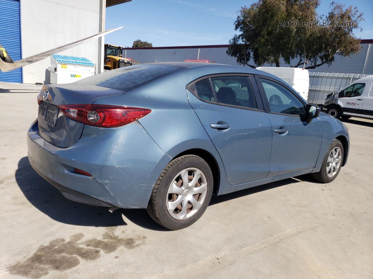 2015 Mazda 3 Sport Blue vin: 3MZBM1U76FM128241