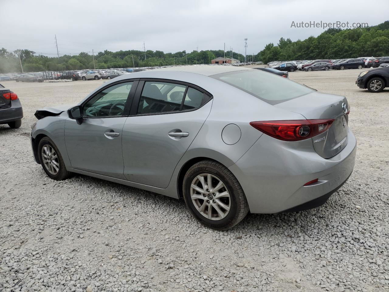 2015 Mazda 3 Sport Silver vin: 3MZBM1U76FM156525