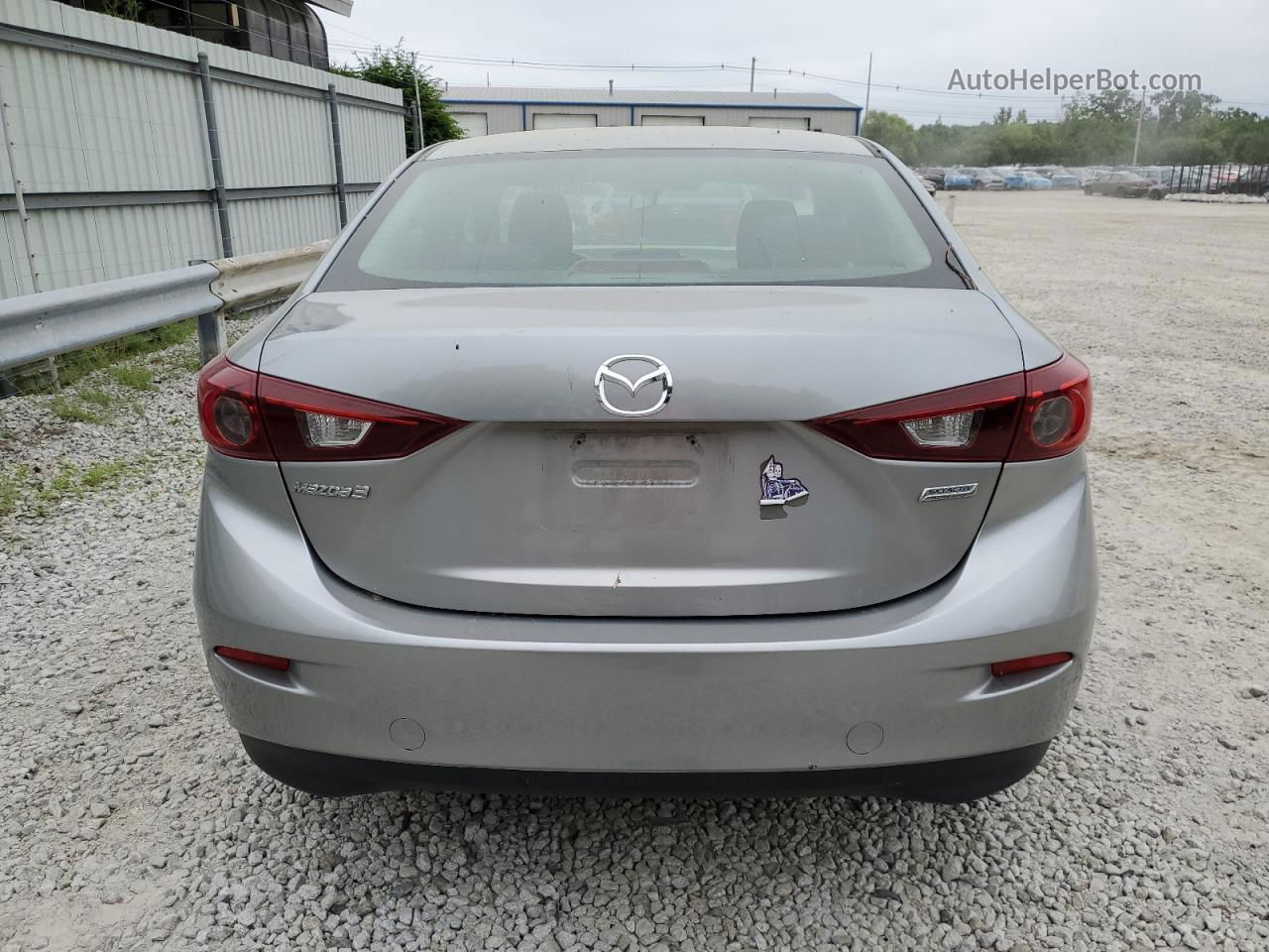 2015 Mazda 3 Sport Silver vin: 3MZBM1U76FM156525