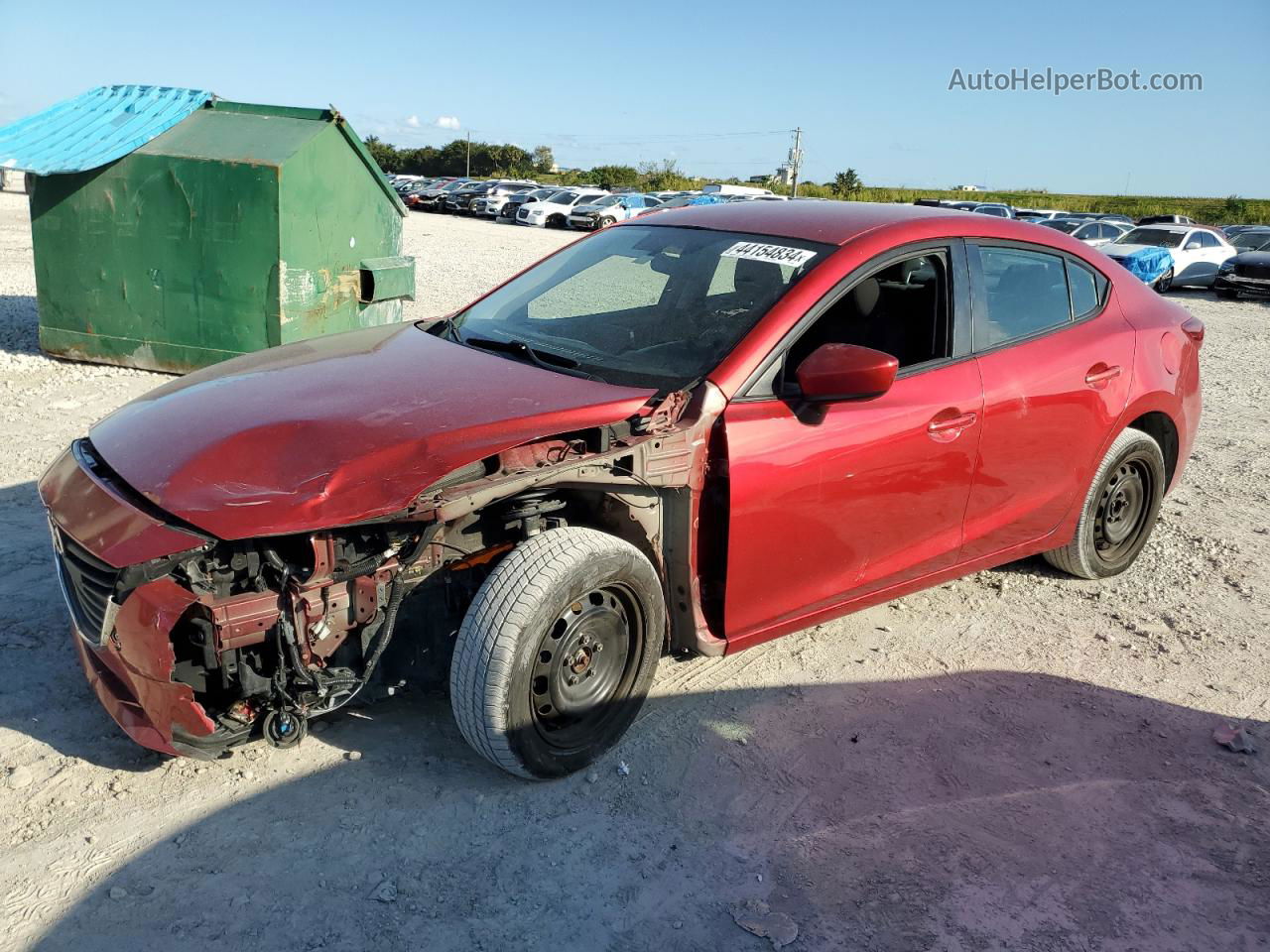 2015 Mazda 3 Sport Red vin: 3MZBM1U76FM158520