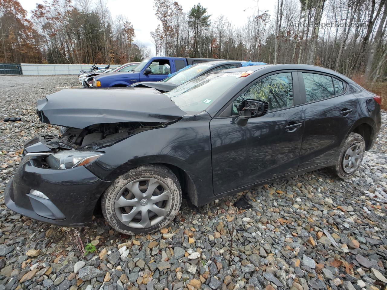 2015 Mazda 3 Sport Black vin: 3MZBM1U76FM161904