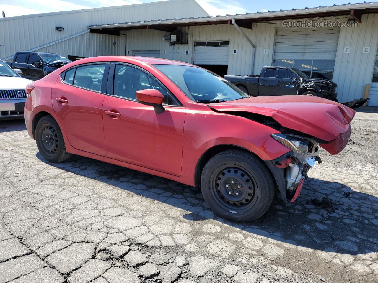 2015 Mazda 3 Sport Red vin: 3MZBM1U76FM222765