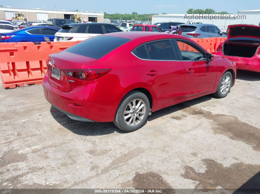 2016 Mazda Mazda3 I Sport Красный vin: 3MZBM1U76GM272423