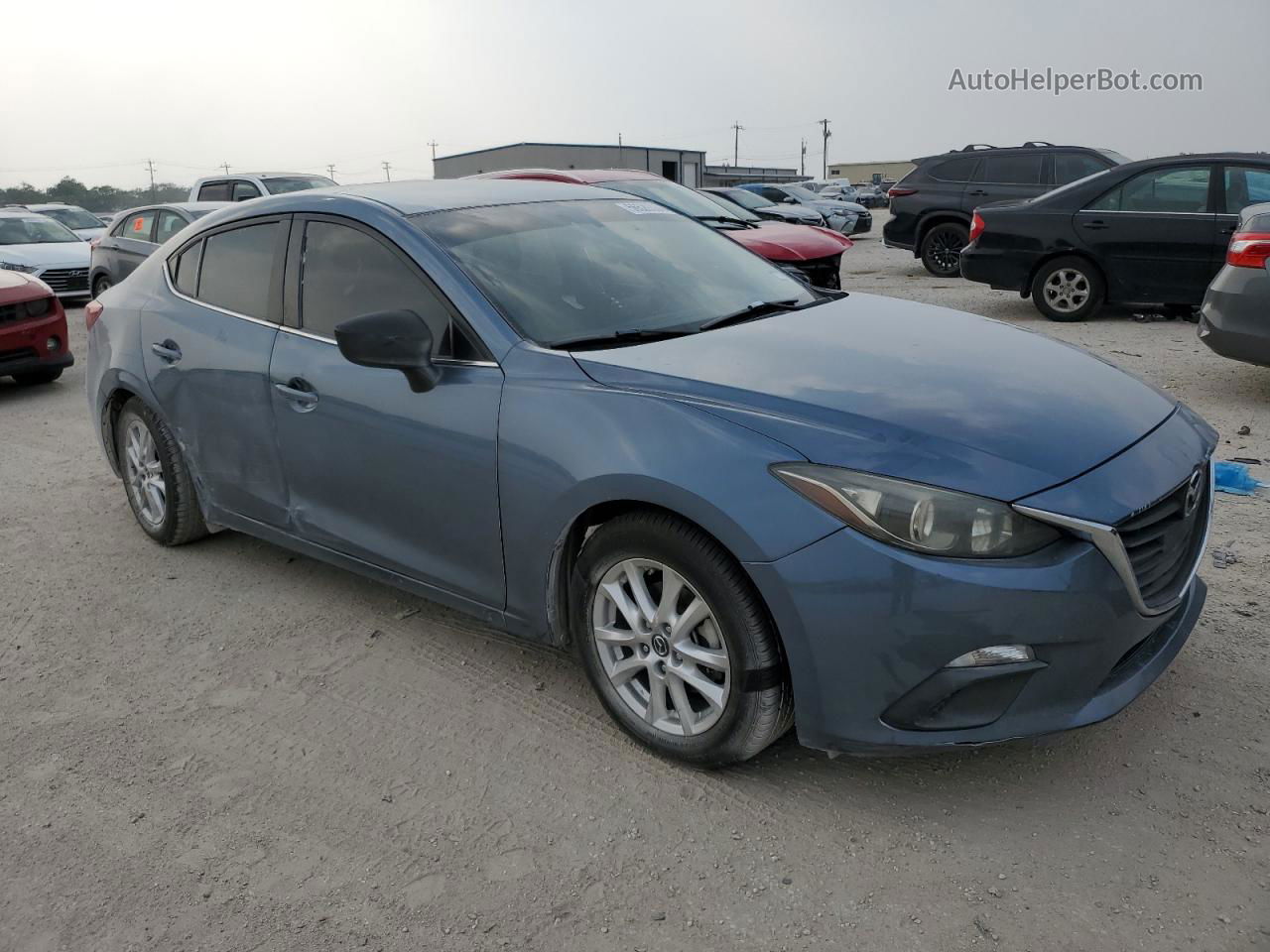 2016 Mazda 3 Sport Blue vin: 3MZBM1U76GM318915