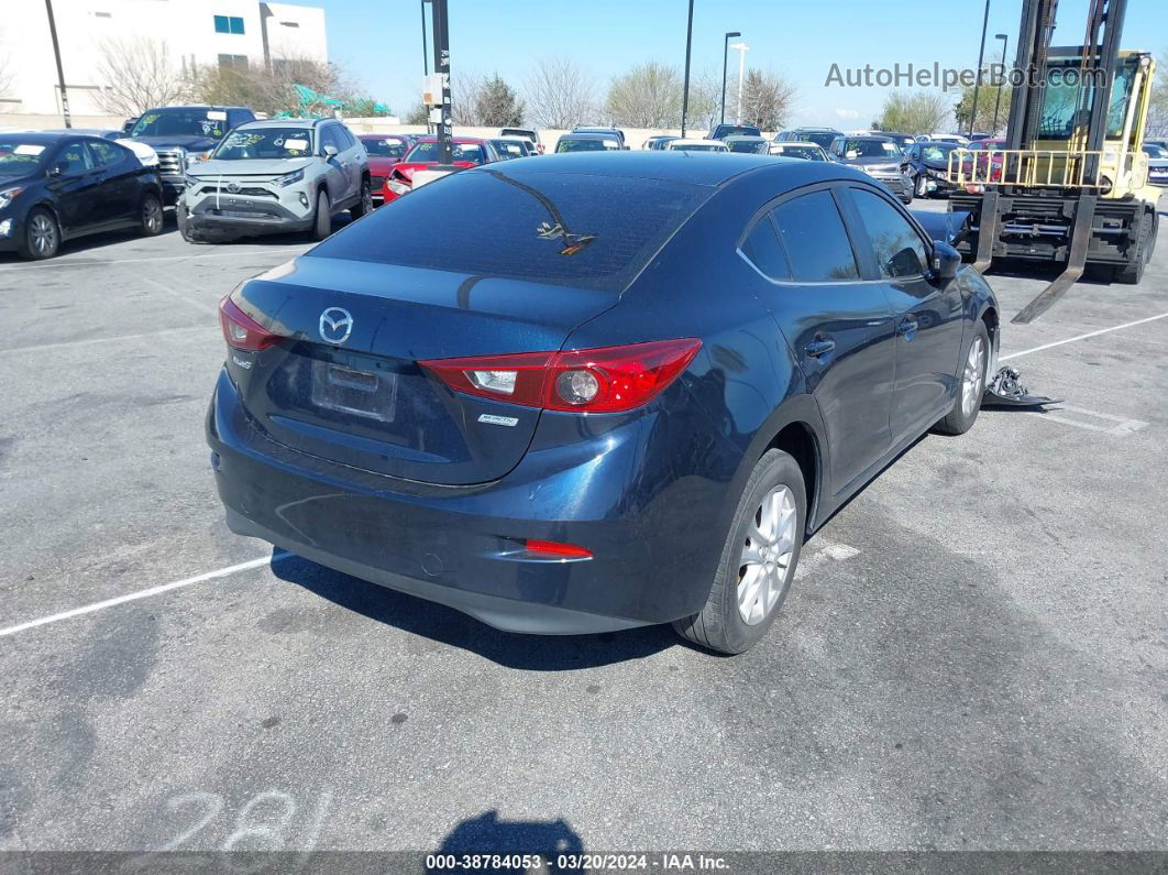 2016 Mazda Mazda3 I Sport Blue vin: 3MZBM1U76GM328408