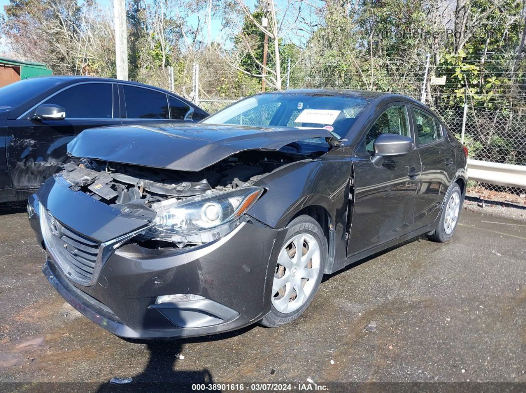 2015 Mazda Mazda3 I Sport Gray vin: 3MZBM1U77FM187976