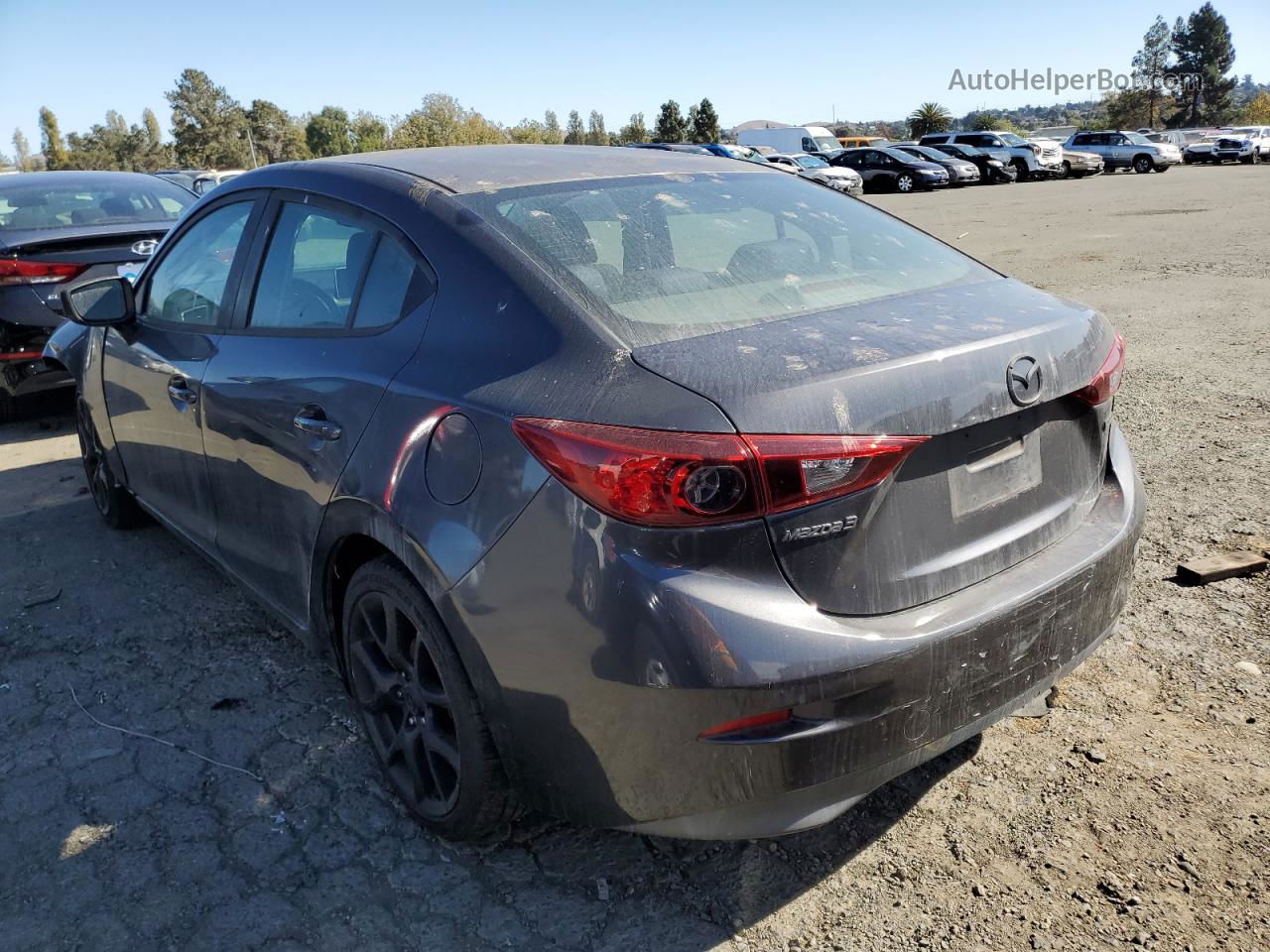 2015 Mazda 3 Sport Gray vin: 3MZBM1U77FM200192