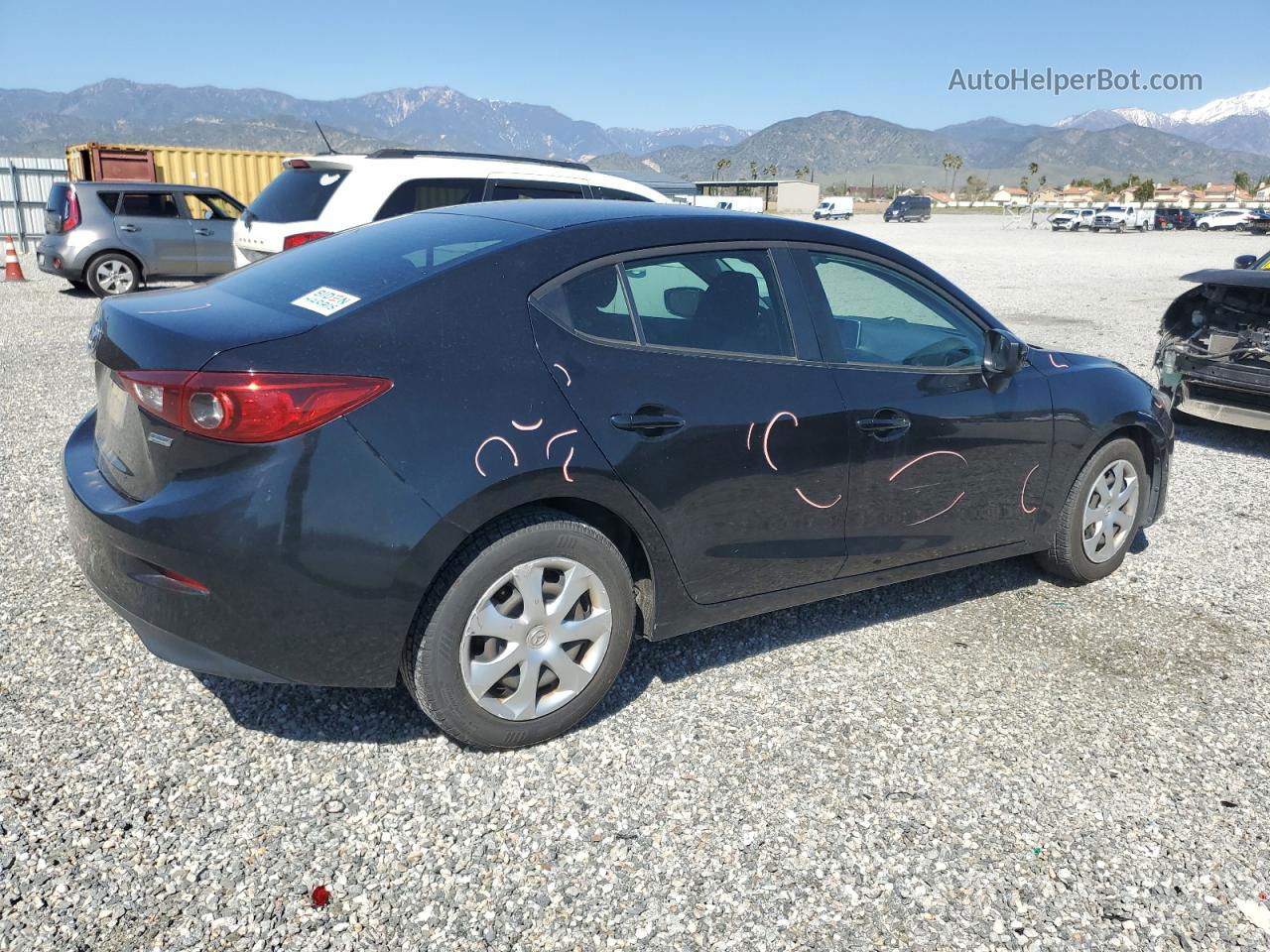 2015 Mazda 3 Sport Black vin: 3MZBM1U77FM211144