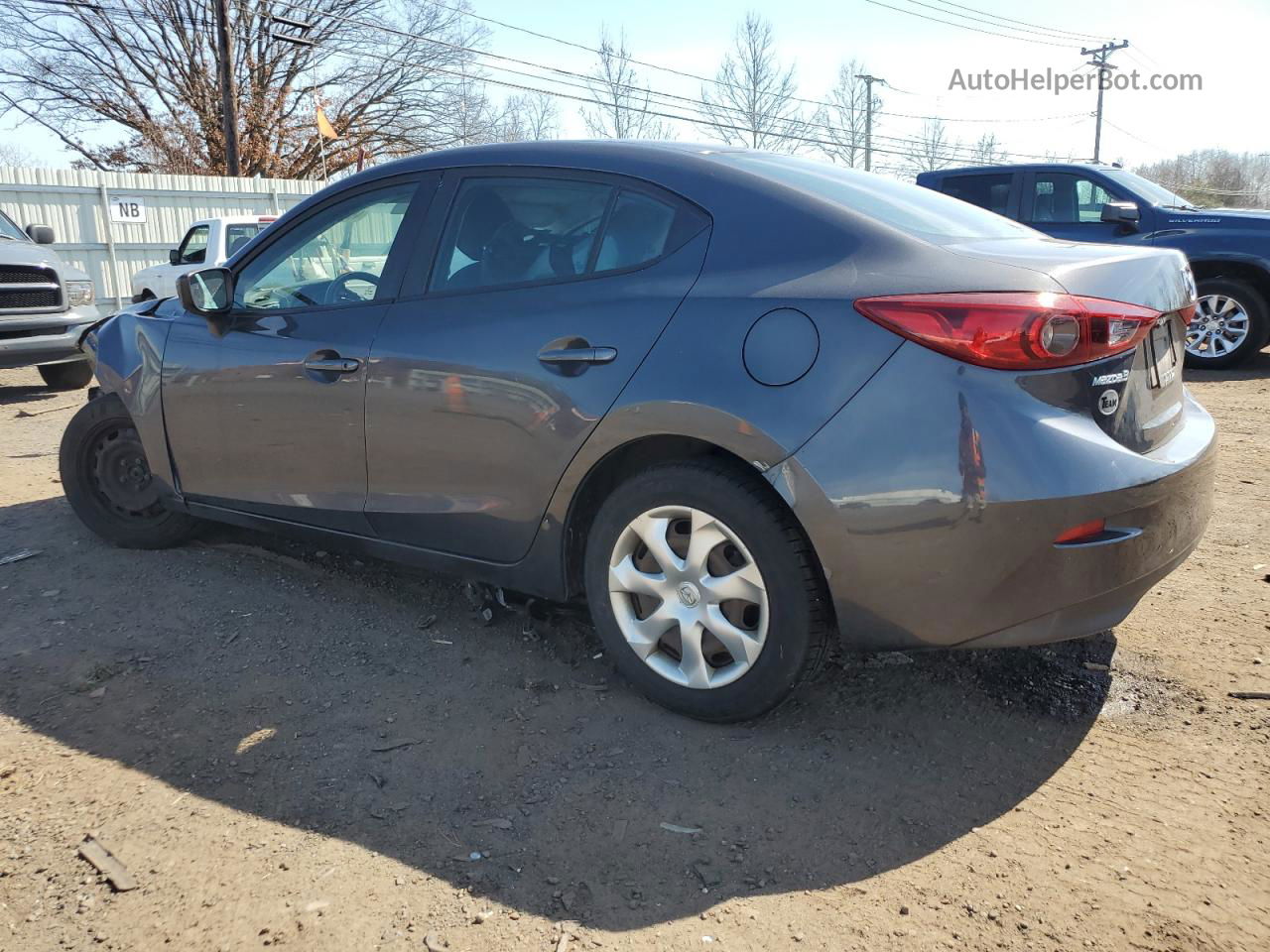 2015 Mazda 3 Sport Угольный vin: 3MZBM1U77FM223732