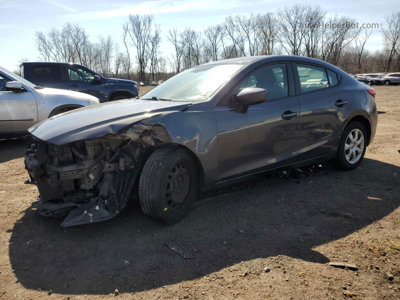 2015 Mazda 3 Sport Charcoal vin: 3MZBM1U77FM223732