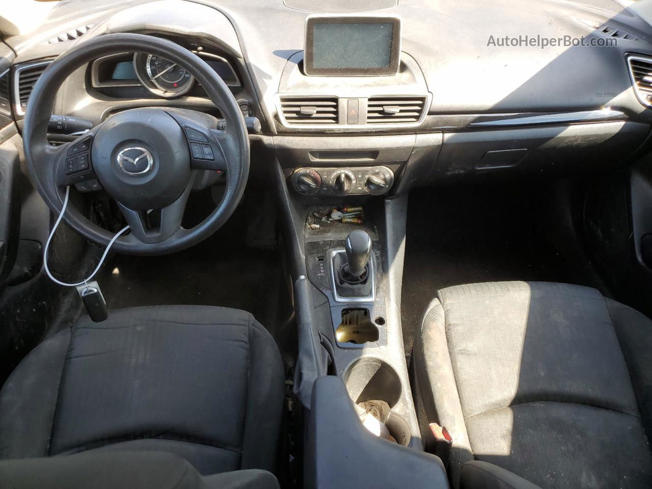 2015 Mazda 3 Sport Угольный vin: 3MZBM1U77FM223732