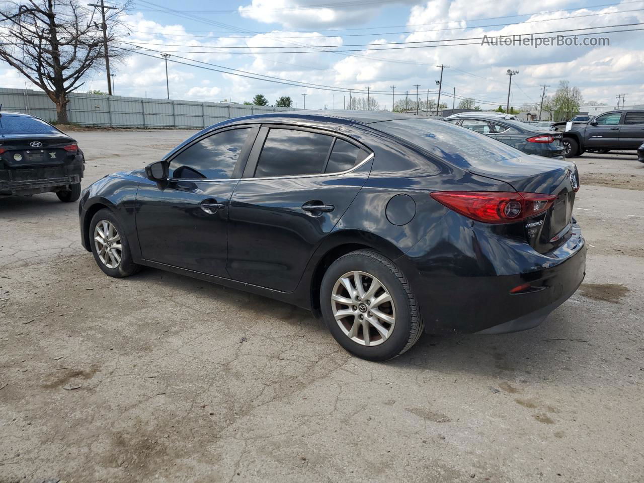 2016 Mazda 3 Sport Black vin: 3MZBM1U77GM260314