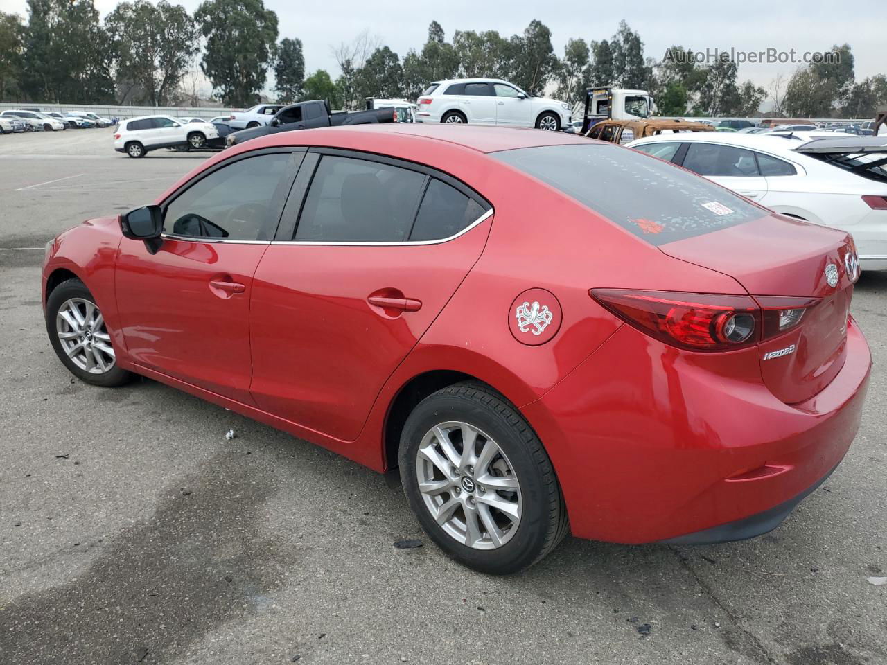 2016 Mazda 3 Sport Красный vin: 3MZBM1U77GM329132