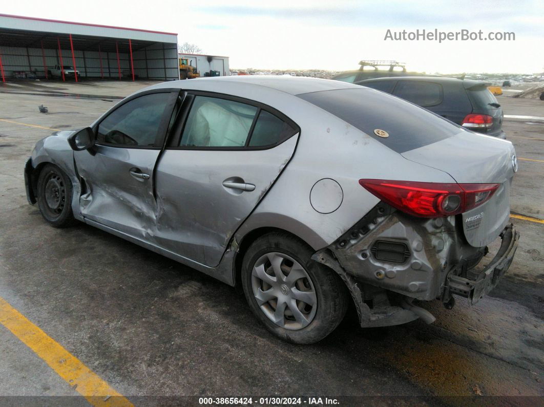 2015 Mazda Mazda3 I Sport Gray vin: 3MZBM1U78FM160401