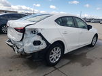 2015 Mazda 3 Sport White vin: 3MZBM1U78FM161726