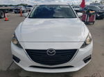 2015 Mazda 3 Sport White vin: 3MZBM1U78FM161726