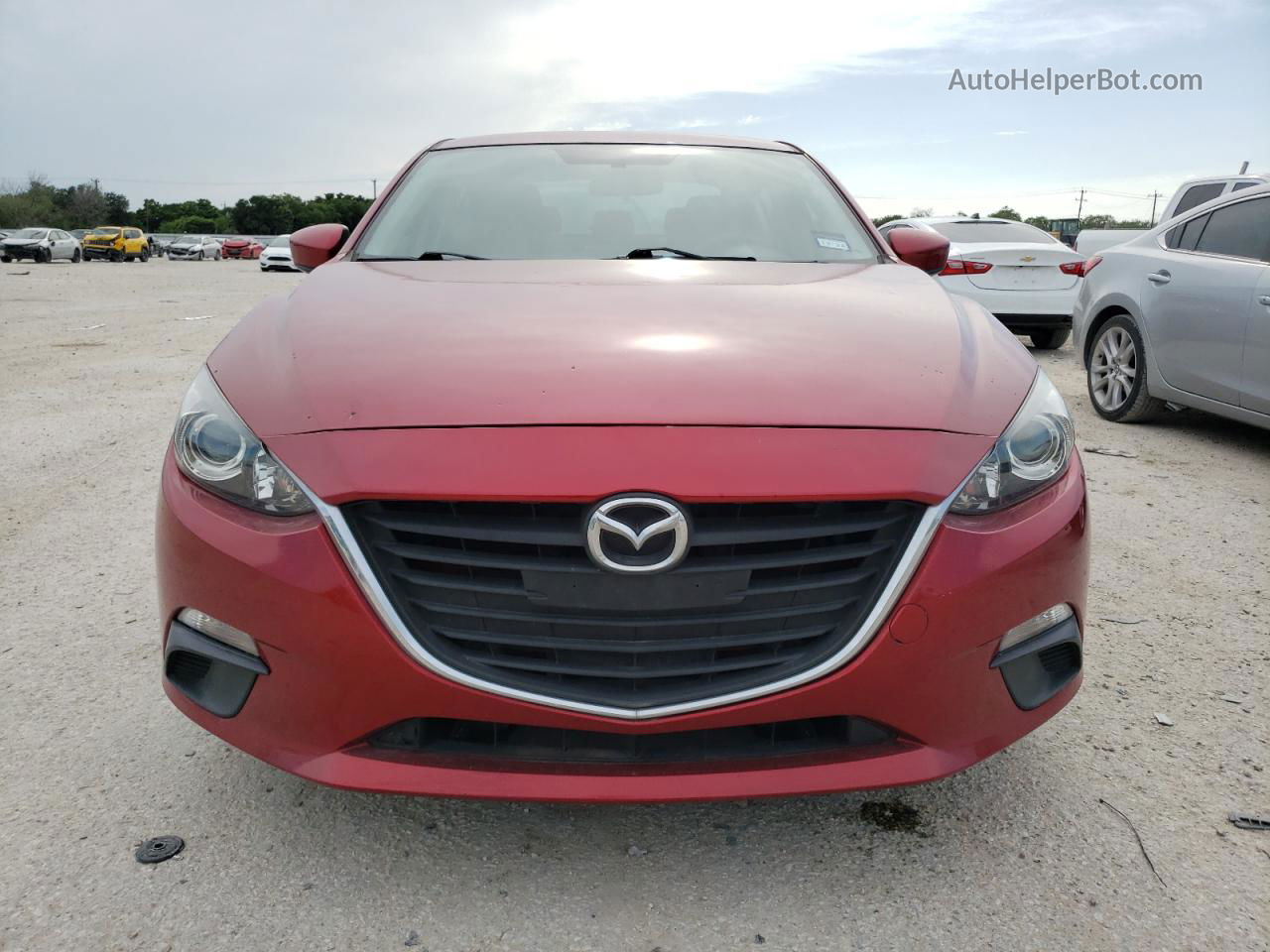 2015 Mazda 3 Sport Red vin: 3MZBM1U78FM162472