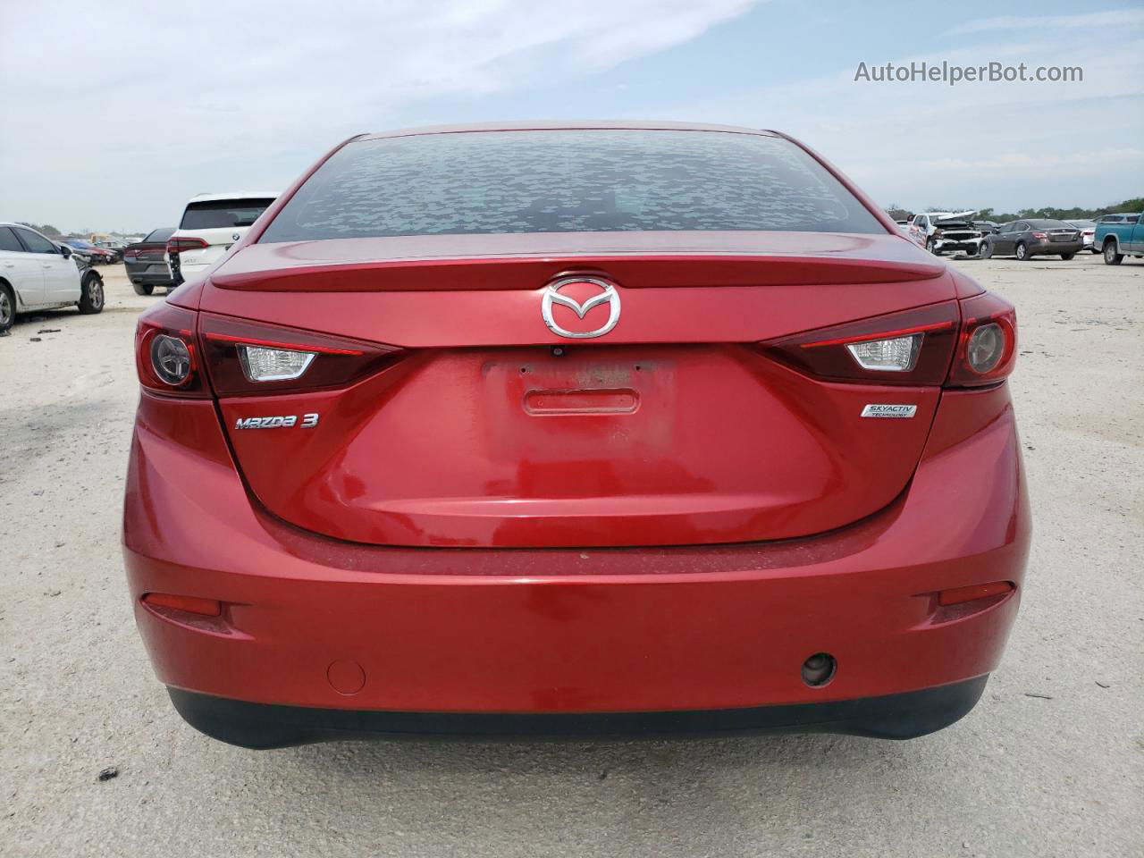 2015 Mazda 3 Sport Red vin: 3MZBM1U78FM162472