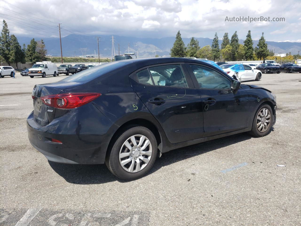 2015 Mazda 3 Sport Black vin: 3MZBM1U78FM167705