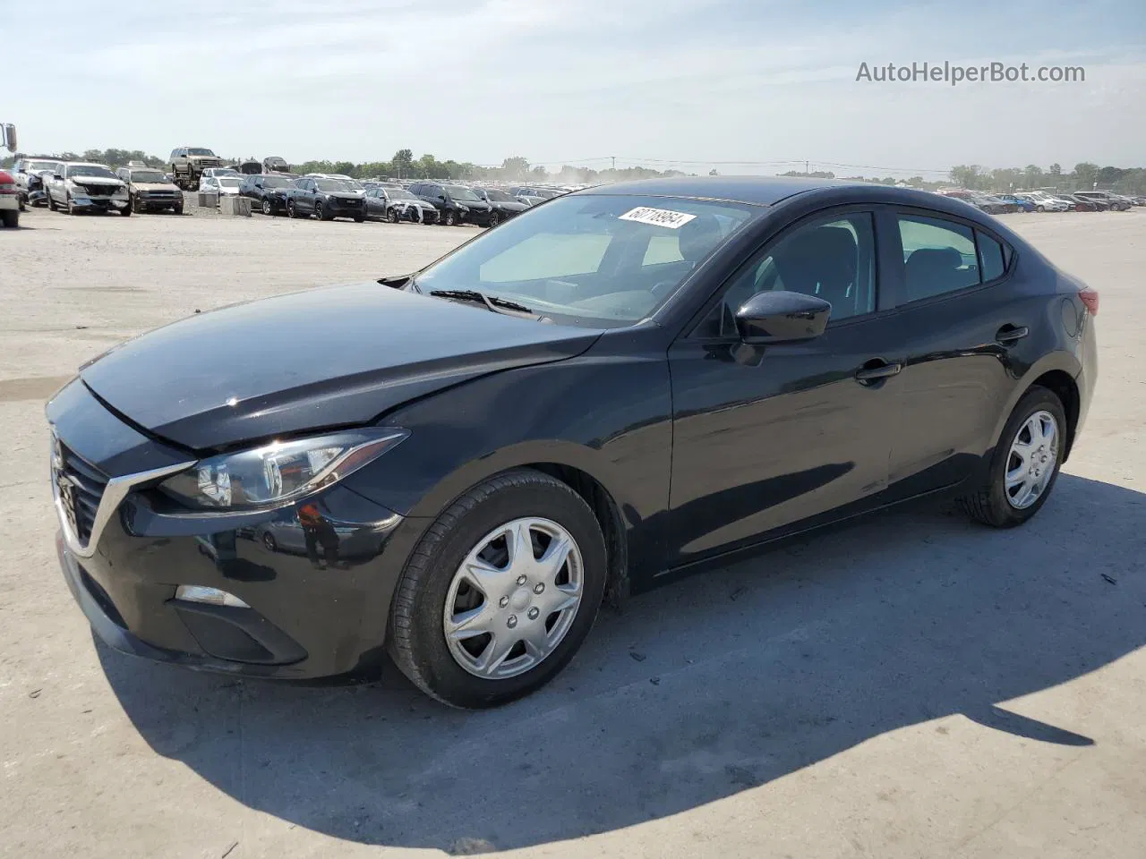 2015 Mazda 3 Sport Black vin: 3MZBM1U78FM174105