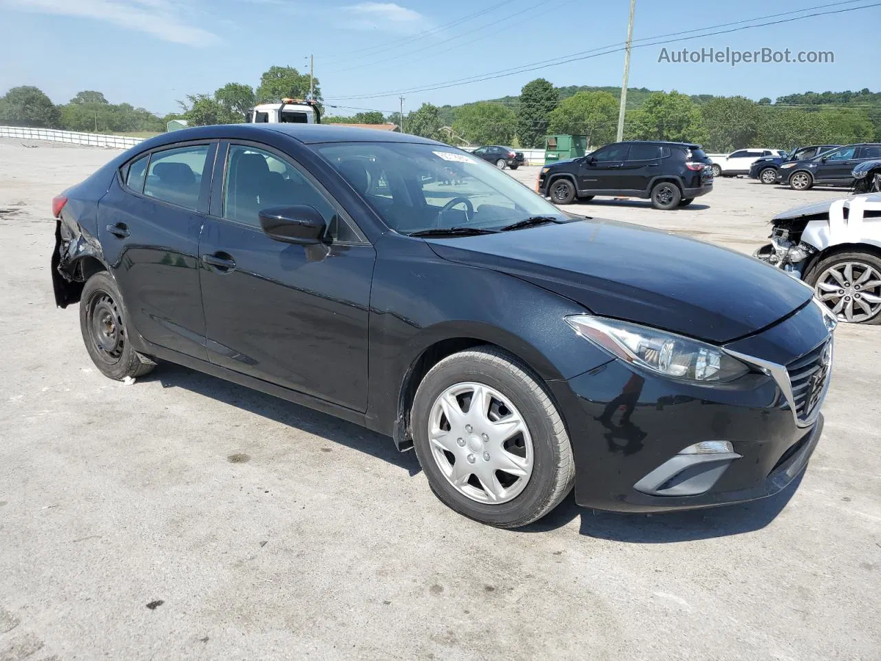 2015 Mazda 3 Sport Black vin: 3MZBM1U78FM174105