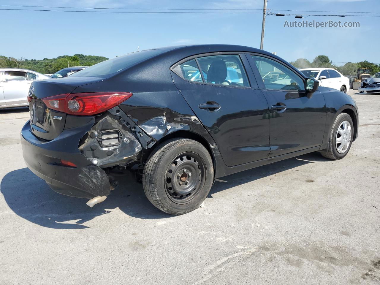 2015 Mazda 3 Sport Black vin: 3MZBM1U78FM174105