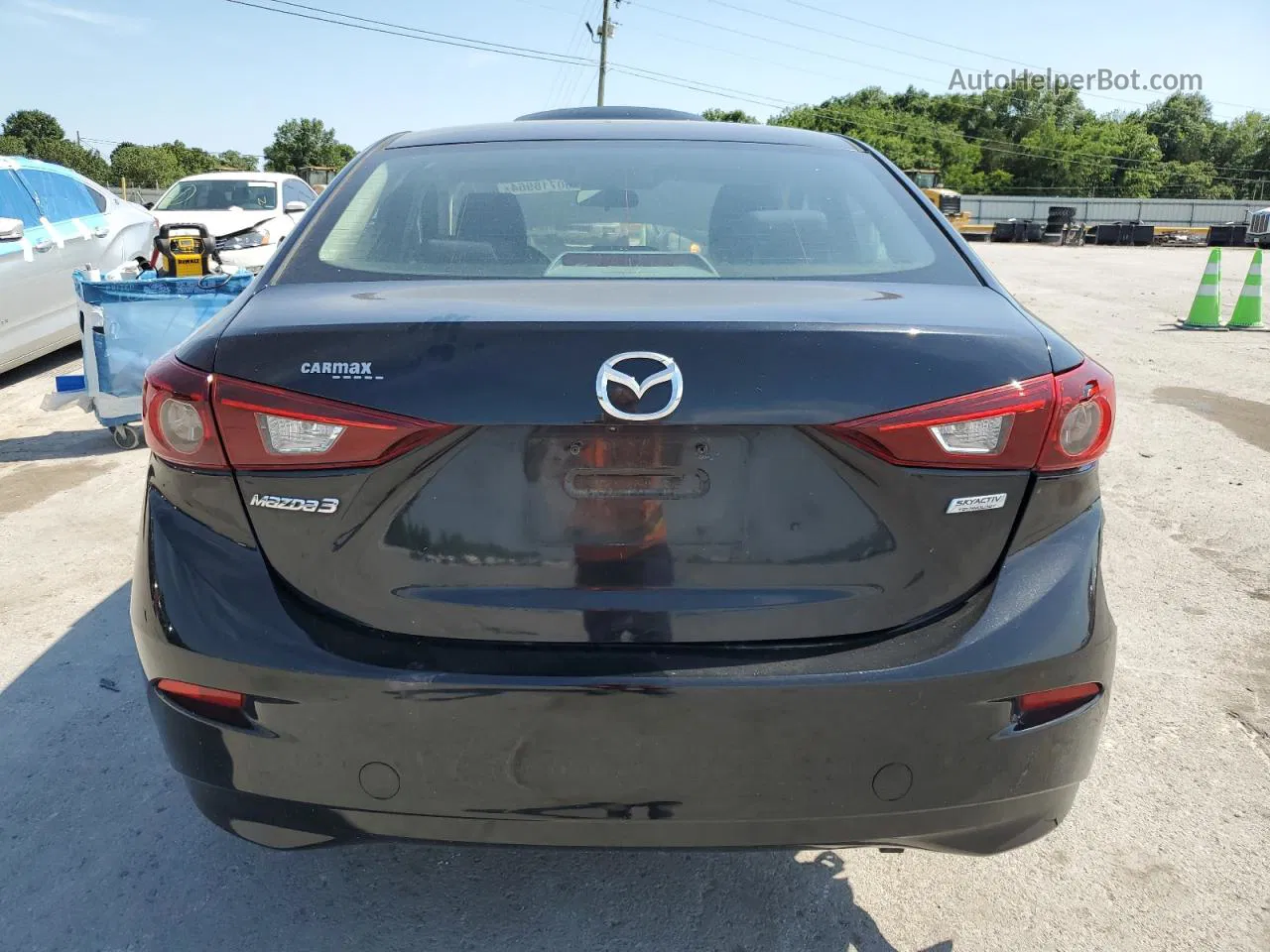 2015 Mazda 3 Sport Black vin: 3MZBM1U78FM174105