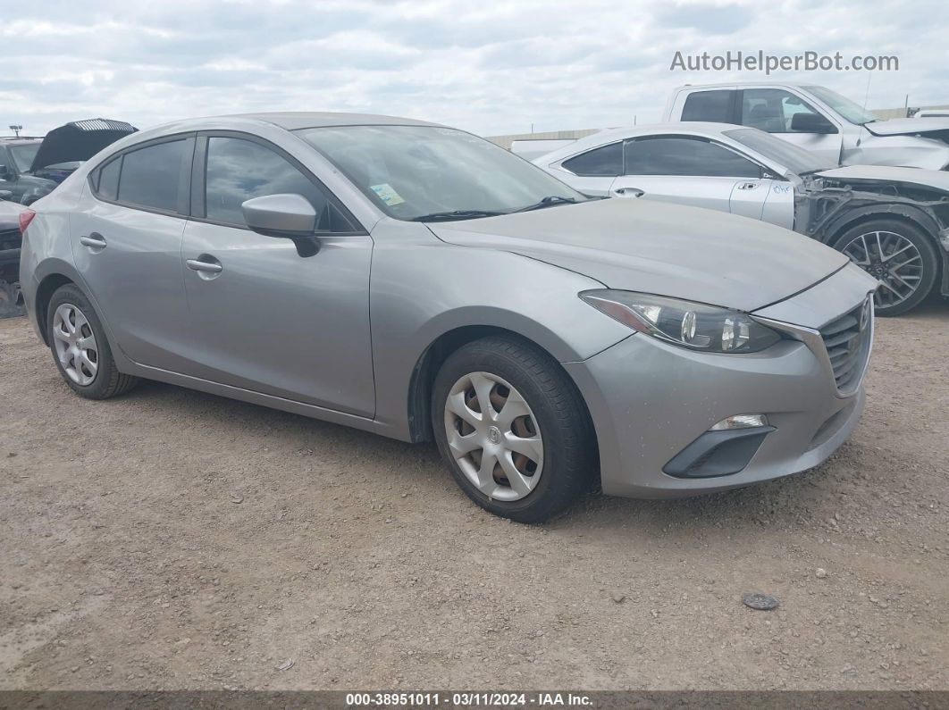 2015 Mazda Mazda3 I Sport Серебряный vin: 3MZBM1U78FM215560