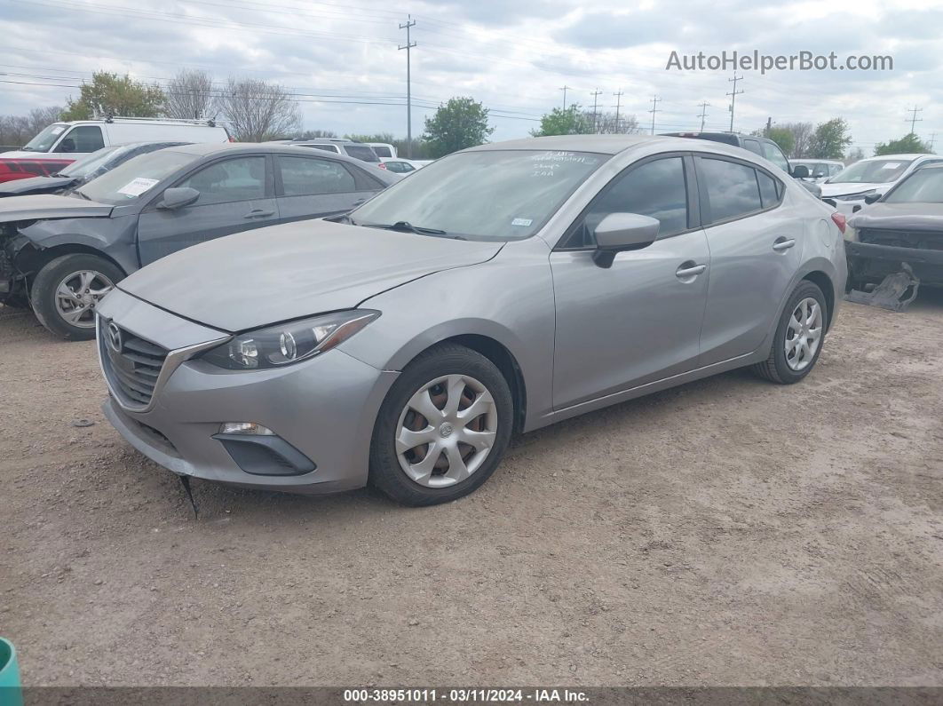 2015 Mazda Mazda3 I Sport Silver vin: 3MZBM1U78FM215560