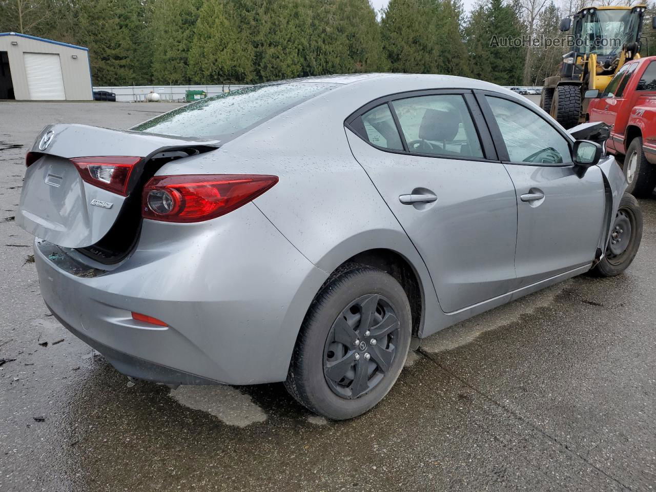 2015 Mazda 3 Sport Silver vin: 3MZBM1U78FM229507