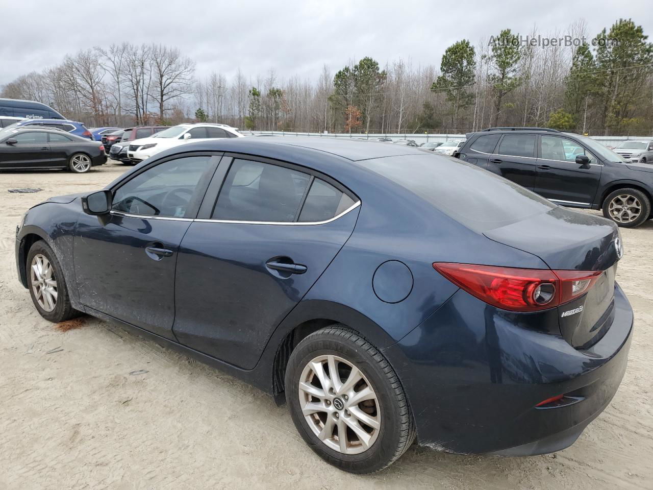 2016 Mazda 3 Sport Blue vin: 3MZBM1U78GM237334